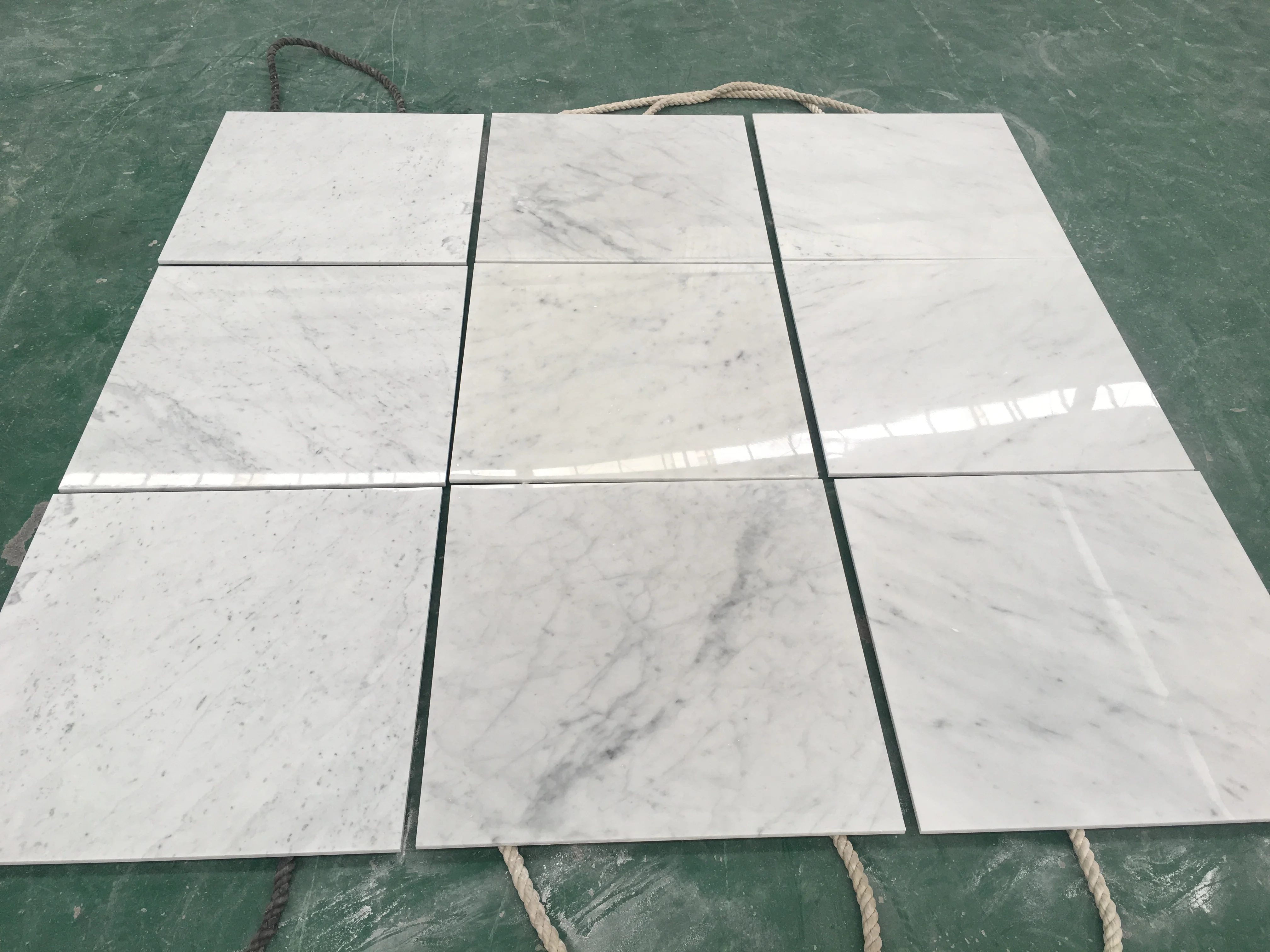 Bianco Carrara Marble Subway Tiles Polished Italy White Marble Flooring & Wall Tiles