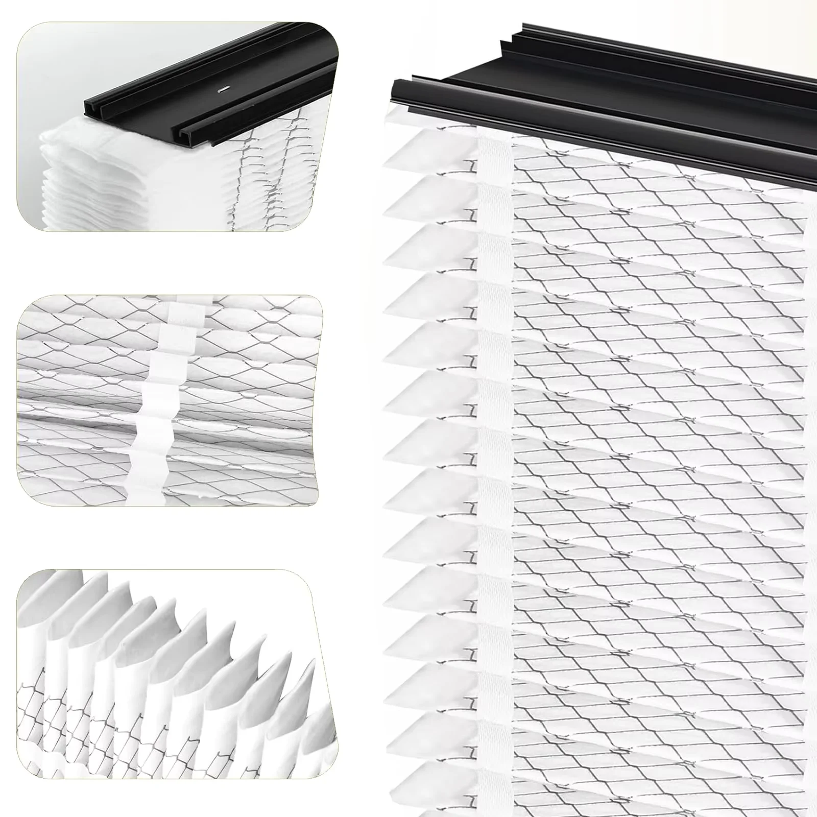 216 air filter compatible with AprilAire whole house furnace 1210, 1620, 2120, MERV 11, 20 x 25 x 4 inch