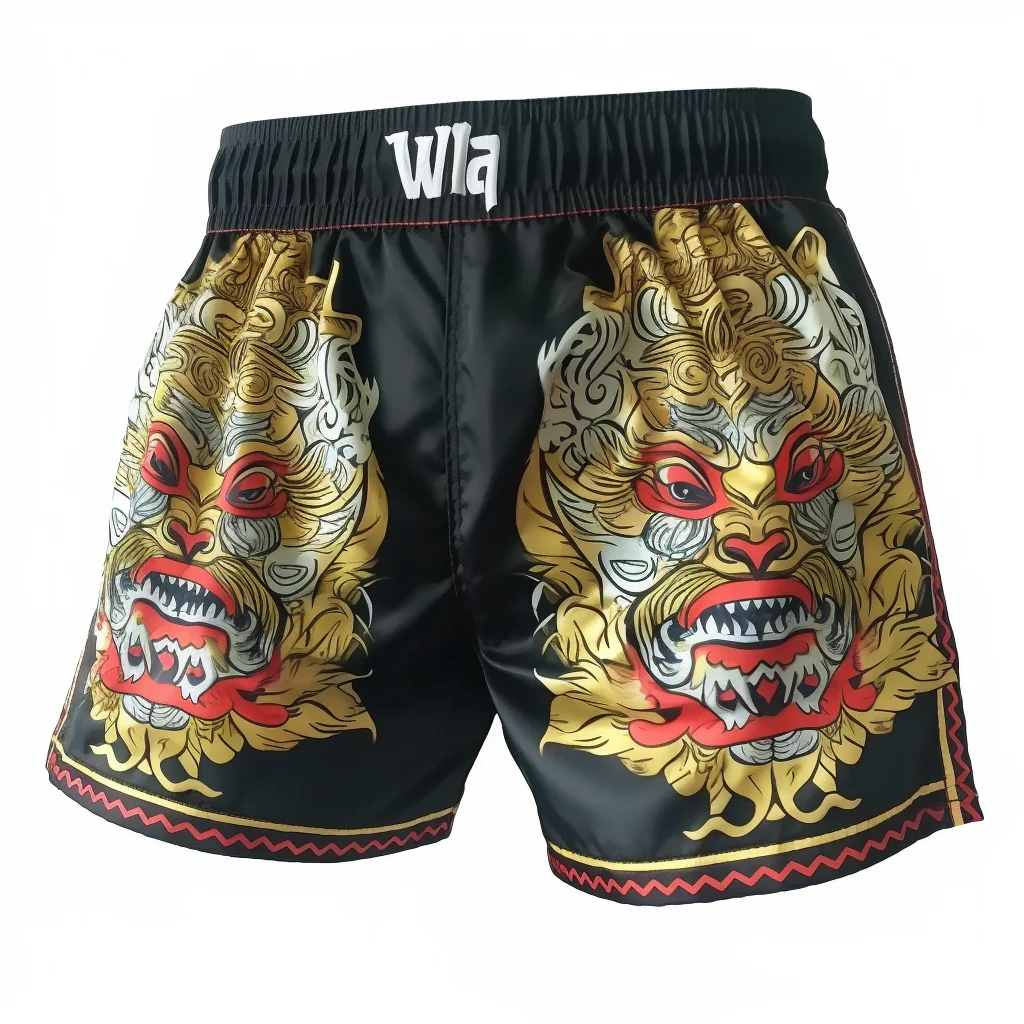 2023Custom Logo JJU Jitsu fight shorts MMA short grappling shorts High Quality Boxing Fight Custom Print Muay Thai Shorts