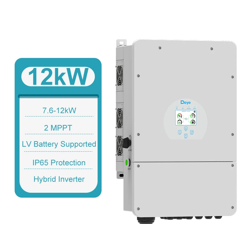 DEYE hybrid solar inverter 48v 24 volts 10000w 5kw mppt pv generator 12kw 6kw all in one battery off grid 8kw 12v power