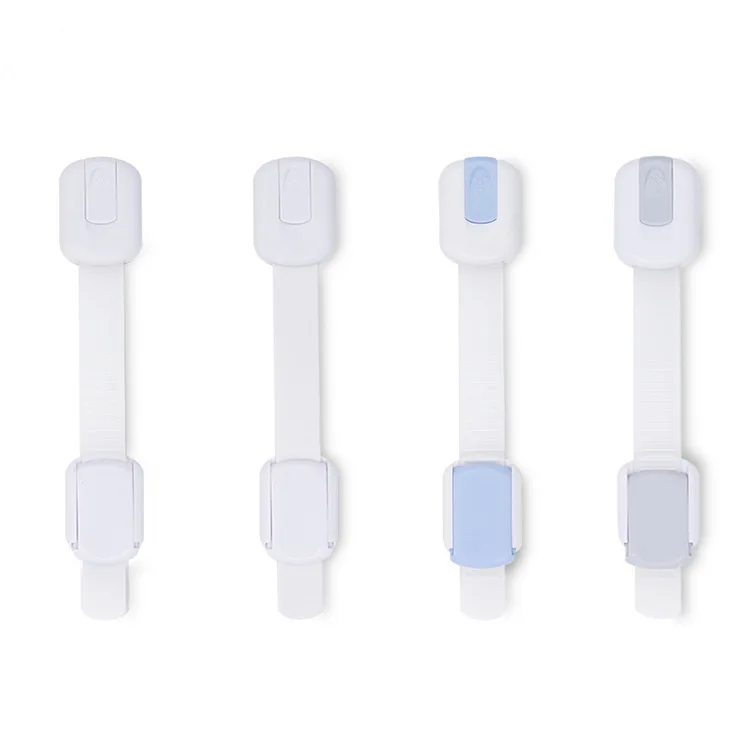 Wholesale White Color Child Safety Cabinets Drawer Locks With Adhesive Easy Installation