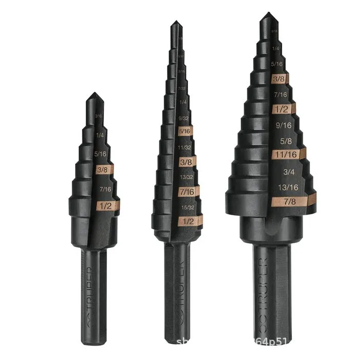 M35 TIALN nitrogen aluminum titanium nano coating chamfering and hole enlargement four blade four groove M35 step drill