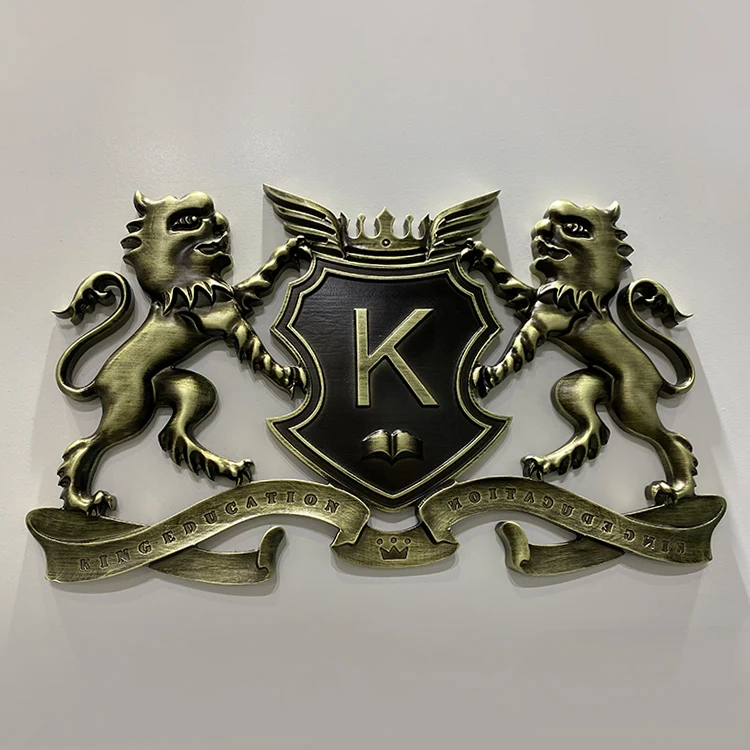 Customized Vintage Style  Indoor Outdoor Room Number 3D engraving Letter And Logo Engraved Copper Casting Metal Hotel Door Sign