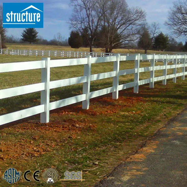 High quality PVC fence UV proof durable nonperishable colorfast goat/sheep/cow /horse PVC fence for sale