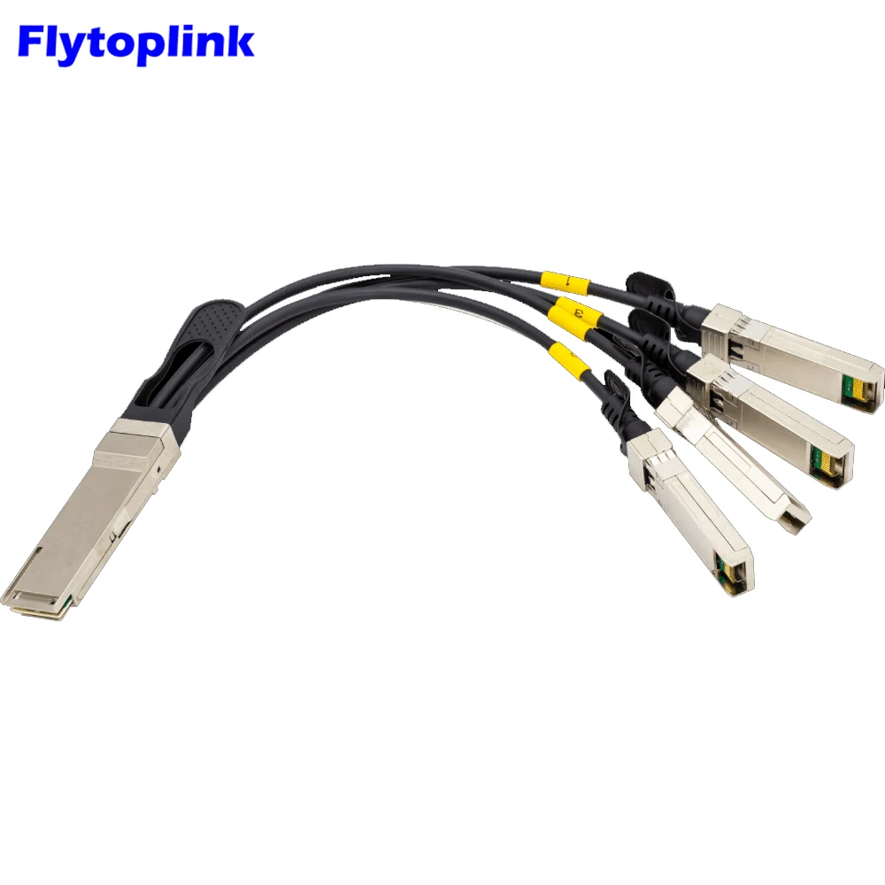 40G QSFP+ to 4x10G SFP+ DAC 2m Passive Direct Attach Cable Passive Copper Cable