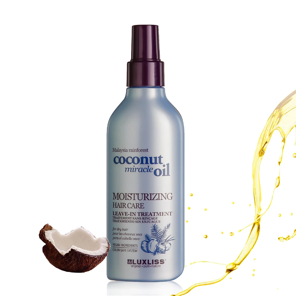 Leave In Conditioner Spray For Curly Hair Olive Coconut Oil Moisturizing Nourishing Hair spray Anti Frizz Hair Spray