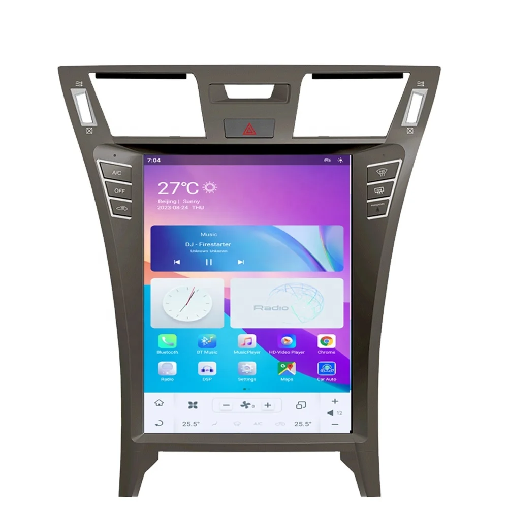 RoadNavi Tesla style Android 11 Car radio for Lexus LS460 2006-2012 Car Multimedia Player Wireless Carplay 4G