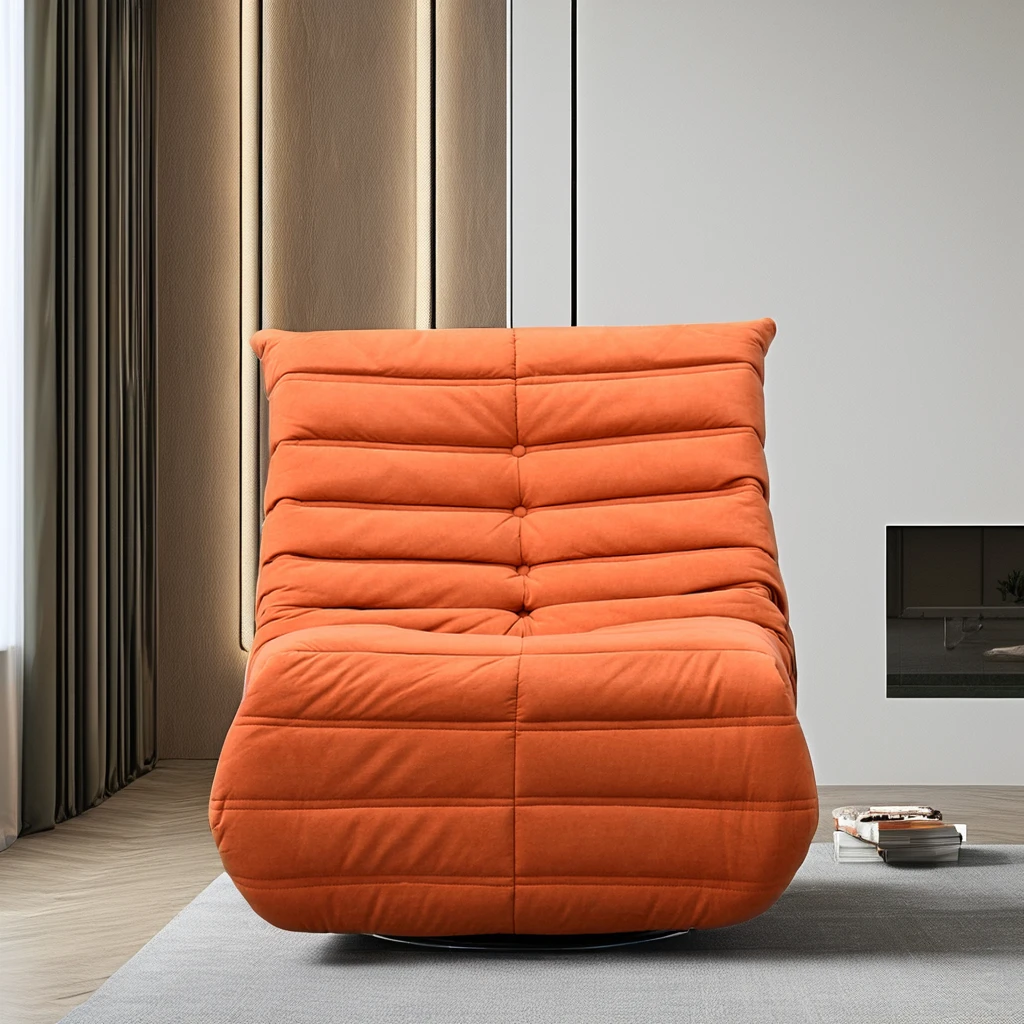 Hot Selling Swivel Rocker Recliner Single Sofa Rotate Sitting Room Furniture Manual Recliner Multi-Function Sofa
