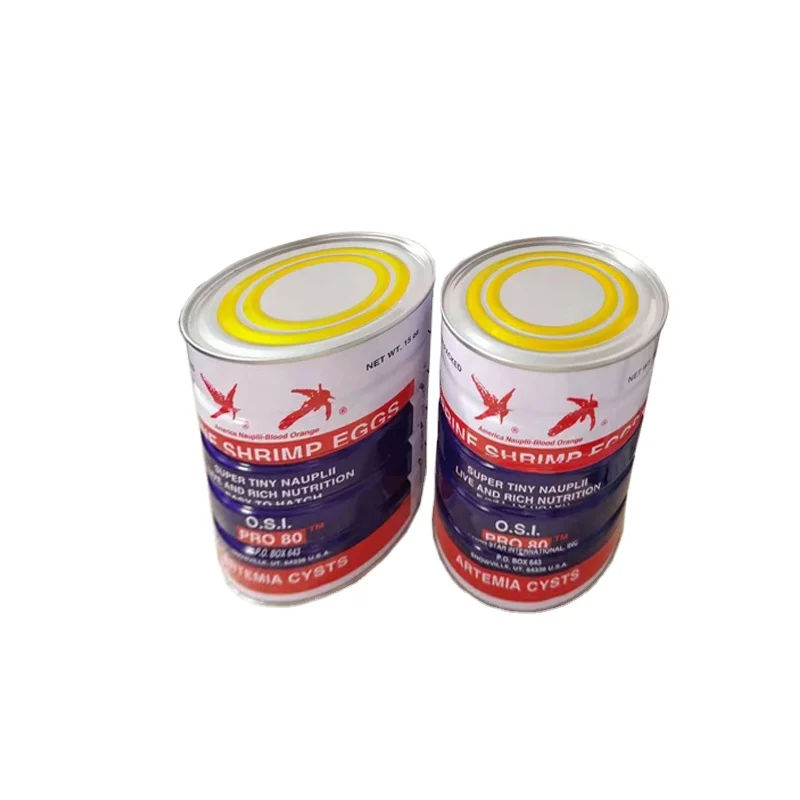 Brine shrimp eggs small fish feed tropical fish food
