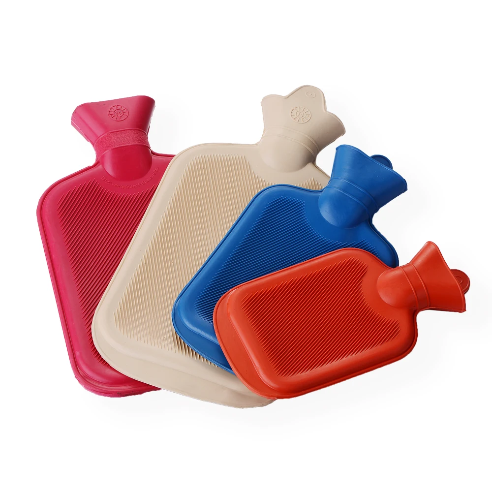 China manufacture mini hotwater bottle latex medical hot water bag