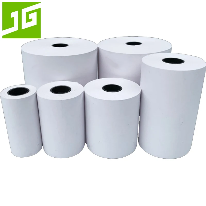 Оптовая продажа рулон термопечатной бумаги 55 gsm 3 1/8x230 без бисфенола