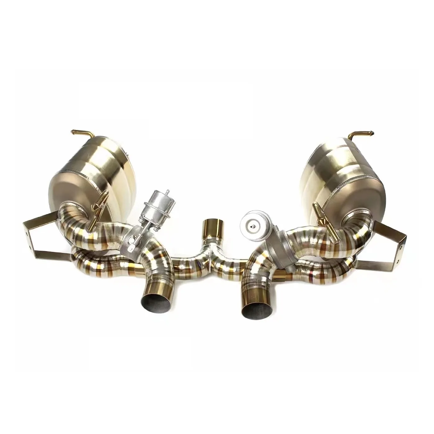 AKS Titanium Exhaust System For Ferrari 458 Italia 4.5L V8 Catback System