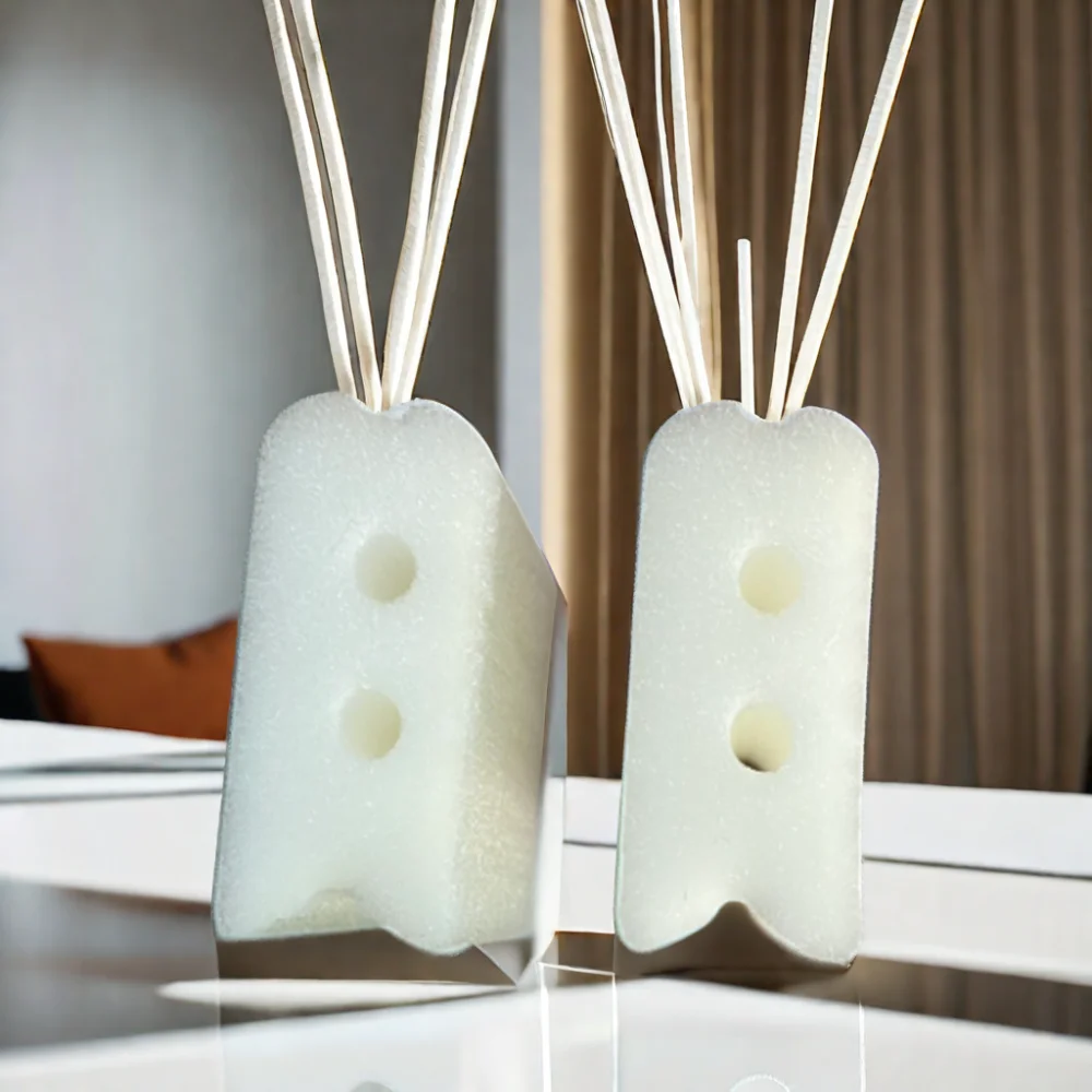 Customized High Absorption Polymer Hollow Cotton Fiber Reed Diffuser Sticks Fiber Oil Storage Irregular Cotton Specifications
