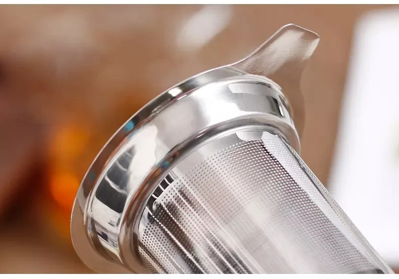 Tea Filter Stainless Steel Tea Cup Infuser Basket Fine Mesh Steeper Kitchen Accessory Tea Strainer For Hanging On The Teapot Mug