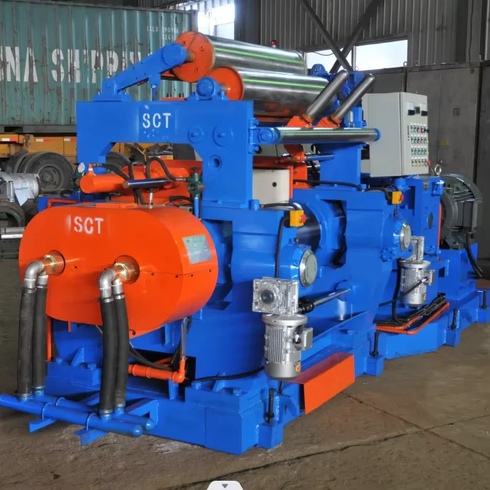 Open Rubber Kneader Mixing Mill Two-Roll Mill for Efficient Mixing of Rubber Products