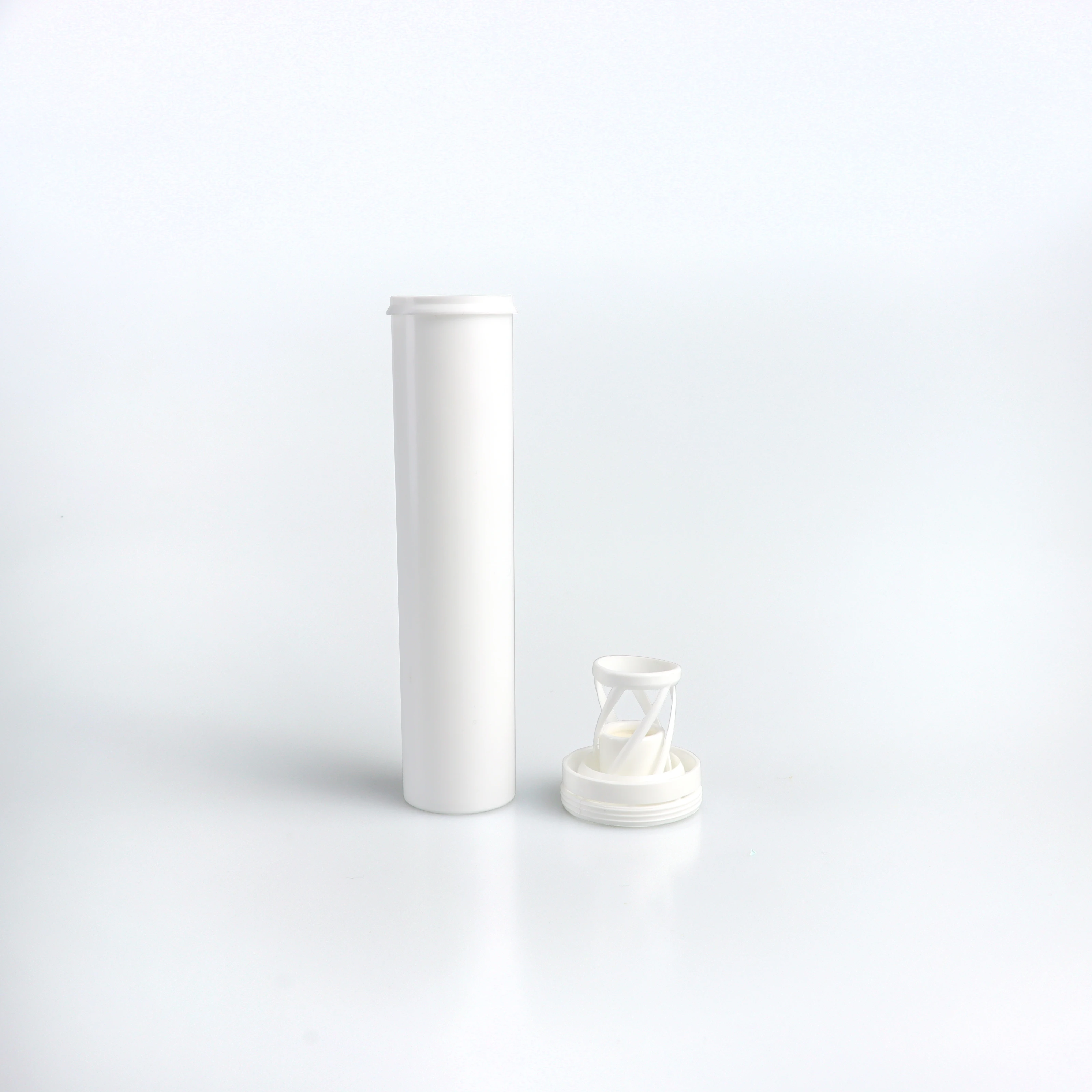 Factory Price Medicine Vitamin C Effervescent Tablet Tube Bottle with Desiccant Caps