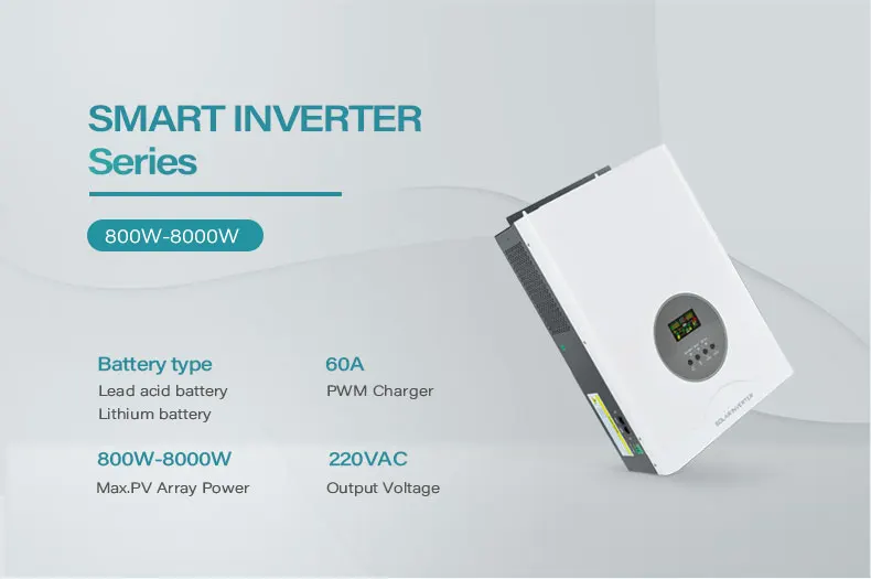 HT New Arrival 48V 150A MPPT dc to ac solar inverter off grid solar 3kw 4kw 5kw hybrid inverter wholesale Price