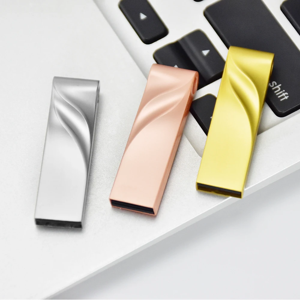 Wholesale Price 128gb 8GB Free Logo Pendrive Flash 64gb 32GB Promotion Mini Custom 3.0 Metal 1TB USB Flash Drive