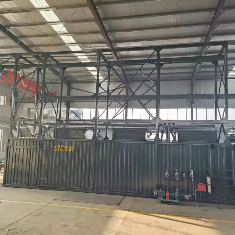 8t/h Bitumen Drummed Asphalt Melting Machine for Road Construction Equipment