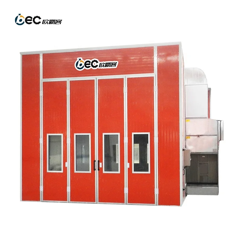 Painting cabin for trucks/planes/trains paint oven spray paint booths for bus with high quality van/trailer paint cabin