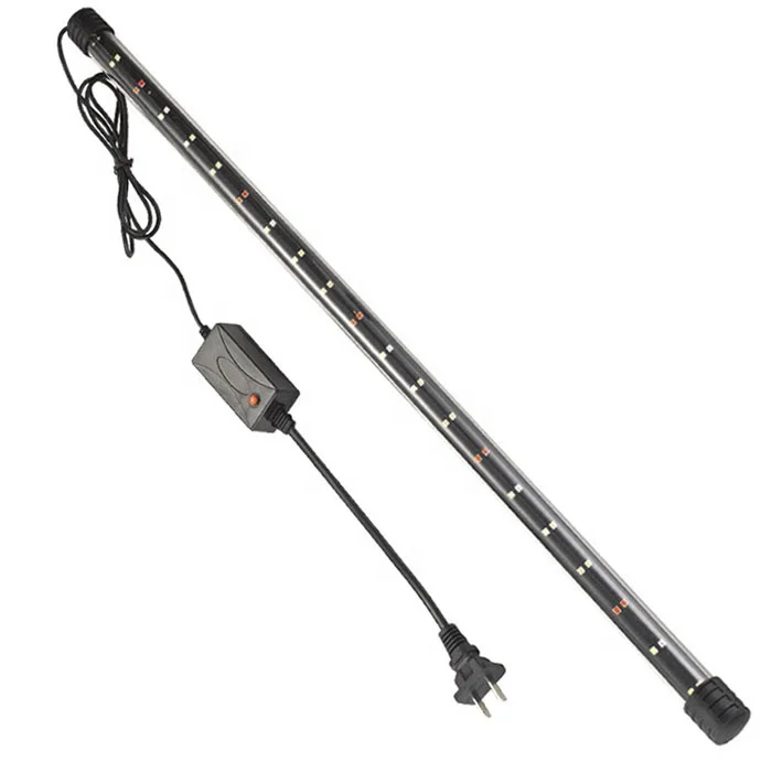 Quanlong 20 30 40 50 60 70 80 100 120 150cm  submersible aquarium T4 marine led light rgb for  fish tank lamp