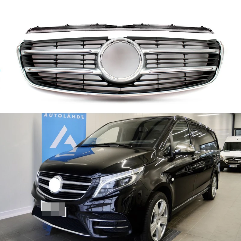 Hot selling Auto parts Car front grill For Benz W447/V260 Front grille middle mesh
