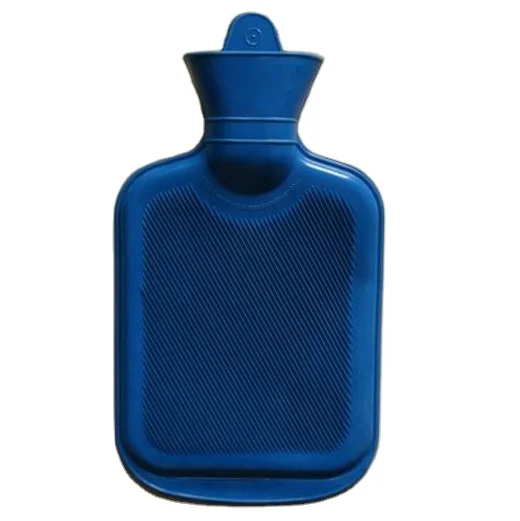 Hot sale 1000ml rectangle nature rubber hot water bottle