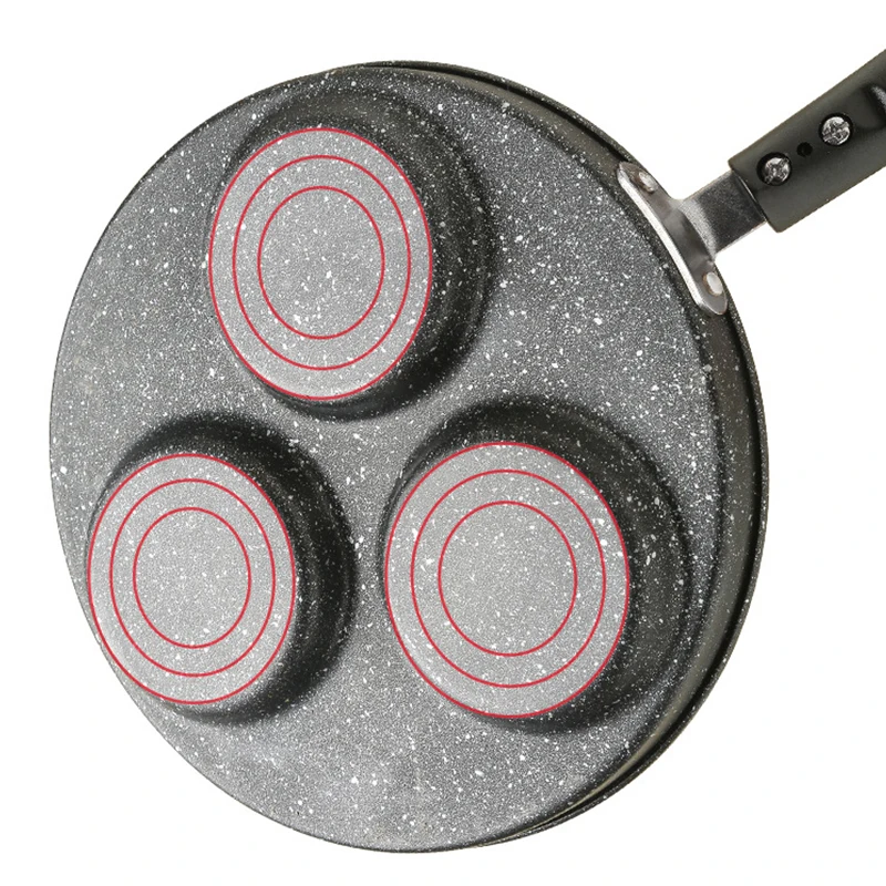 New non-stick Egg Frying Pan cookware Medical Stone Breakfast fry pan wok kitchenware pan