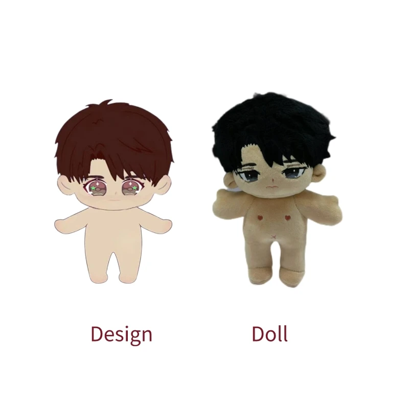 10cm 15cm 20cm custom plushies stuffed toys plush kpop idol dolls fashion custom doll maker low MOQ