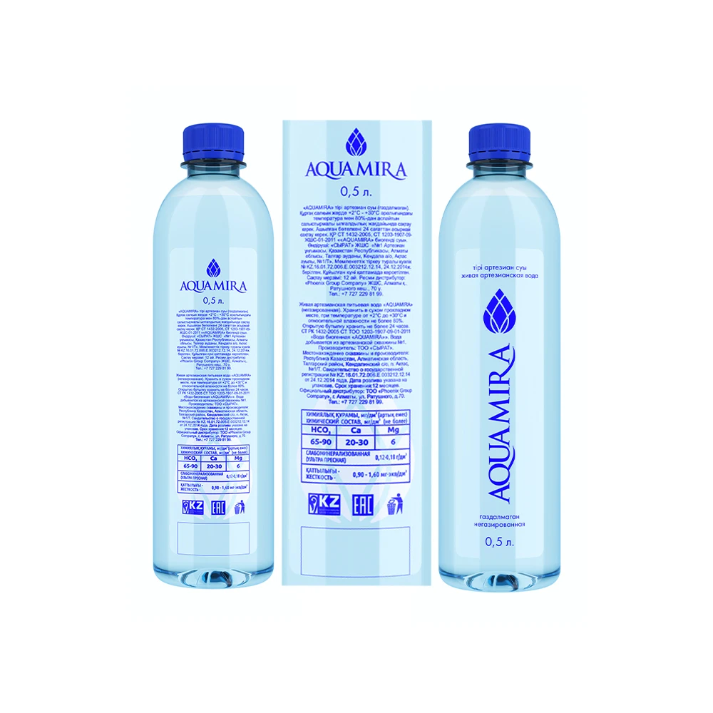 
Nautural Feature 500ml Spring Mineral Water for Exporting 