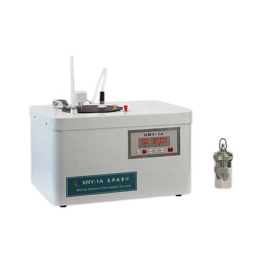 ASTM D240 Standard SXRY-1A Oxygen Bomb Calorimeter