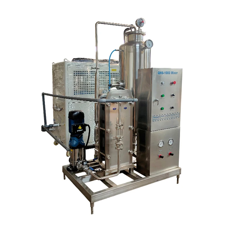 Stainless Steel Single Tank Making Carbonated Beverage CO2 Mixer