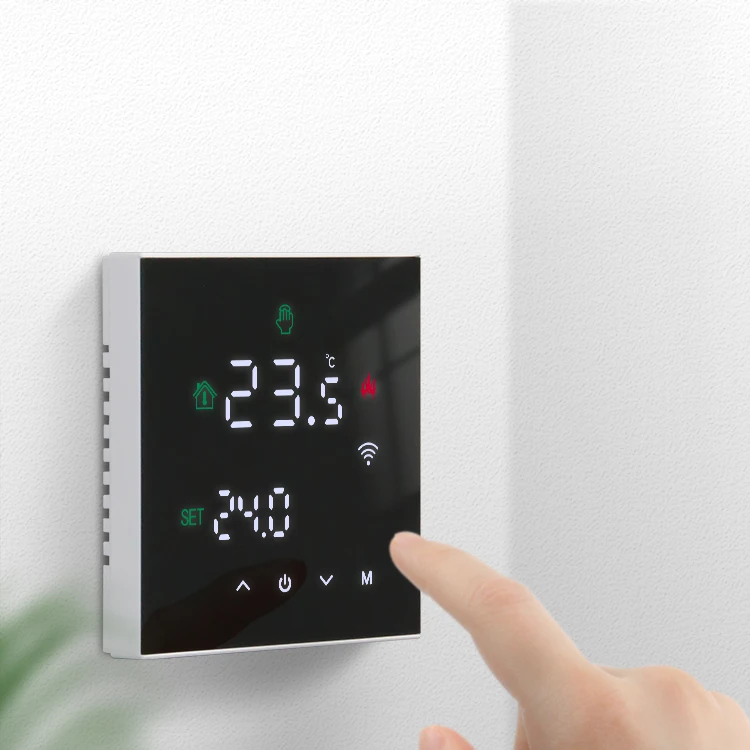 BEOK TGW60B-WIFI-WPB Tuya Wifi smart Thermostat wifi Thermostat Gas Boiler ROOM Thermostat for Heating System