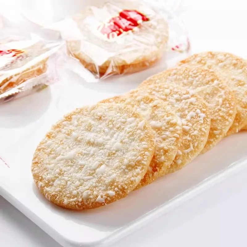 Оптовая продажа хрустящие Шелли Senbei 84 г сладкое печенье рисовые крекеры азиатские закуски в коробке упаковка