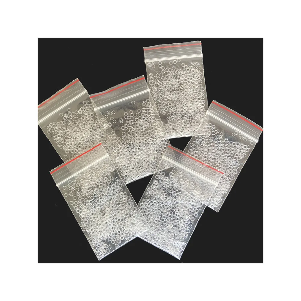 Оптовая Продажа 50 береговых силиконовых уплотнительных колец, индивидуальная резиновая 0,35 Id 2,4 Cs для механических масляных применений