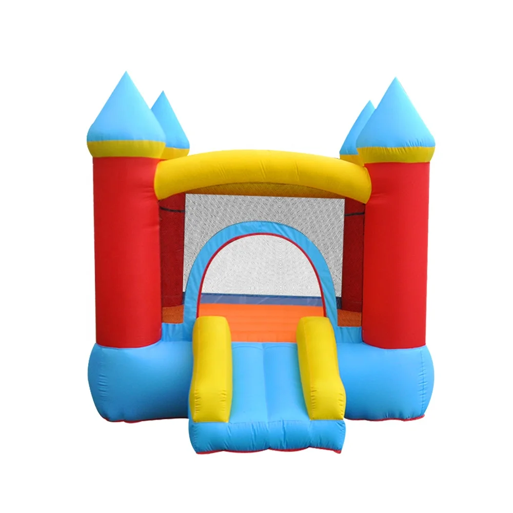 Hot selling indoor grassland playground outdoor kids playing toy inflatable castle inflatable house jumping trampoline combo
