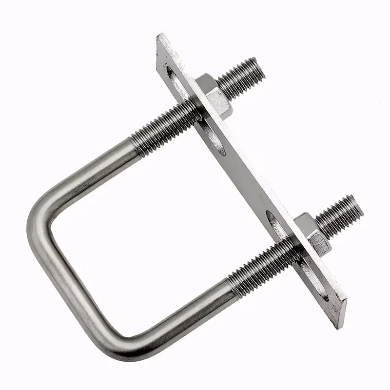 Clamp u Bolt Muffler Clampu-bolt clamp and bracket u bolt and fastener for u thread bracket shaped structure