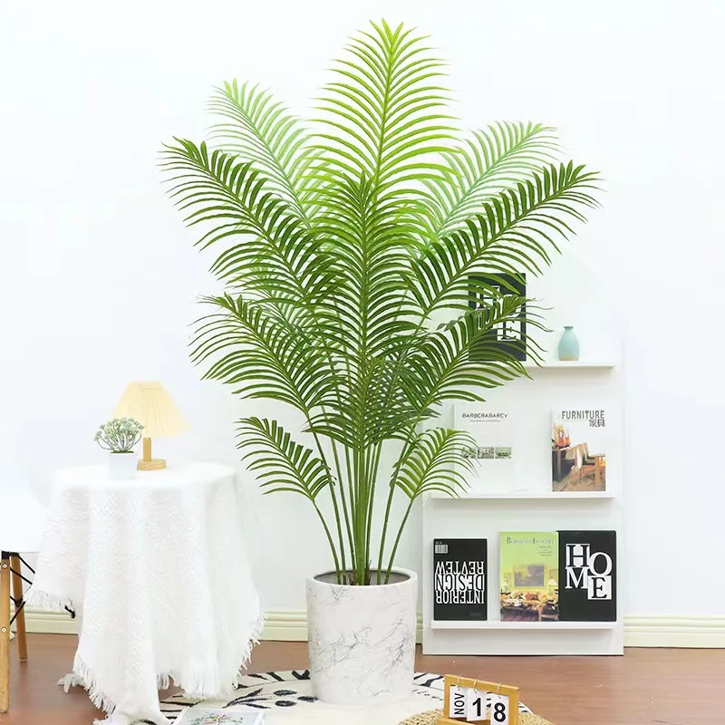 Имитация пальм искусственное растение Ficus Dypsis Lutescens искусственное банановое дерево Тропическое искусственное дерево
