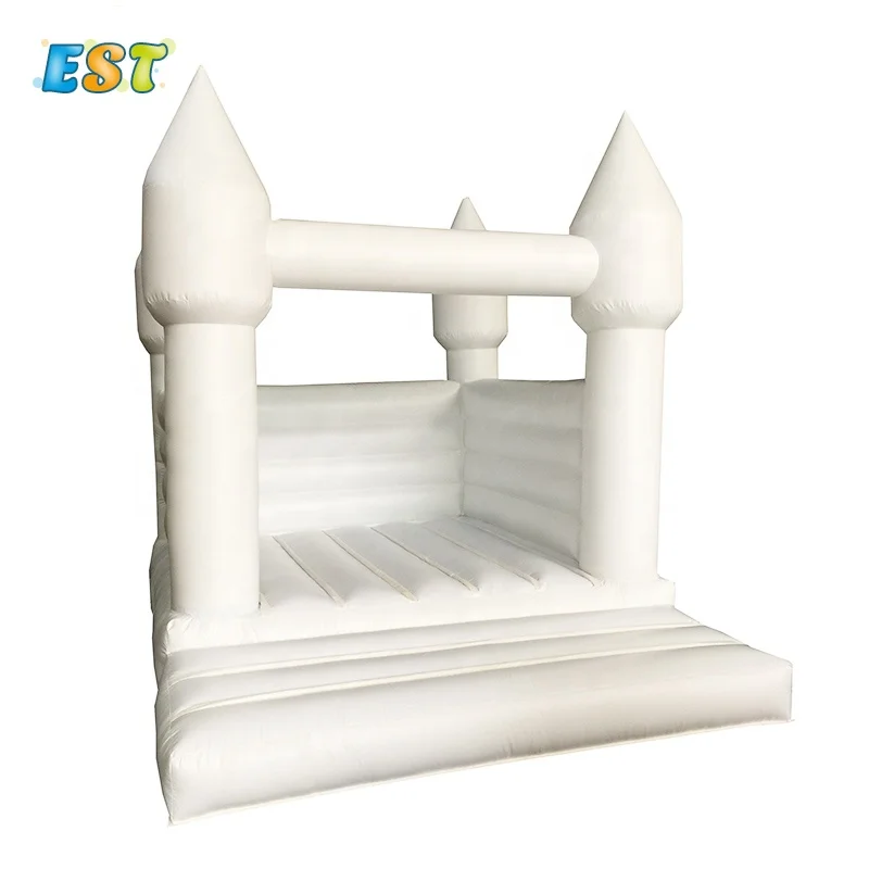 
Factory price wholesale white wedding inflatable bouncy castle/ moon bounce house/ inflatable jump castle bouncer for wedding 
