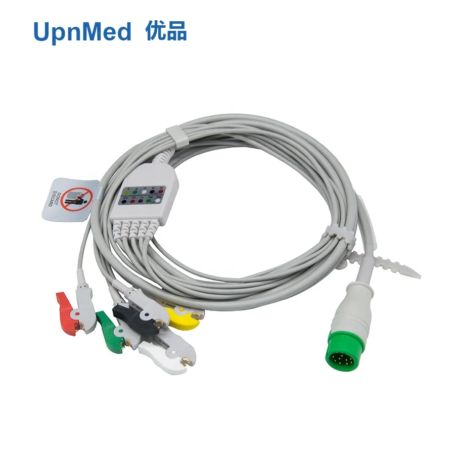 Manufacturer Infinium 3lead 5lead ecg cable with leadwires