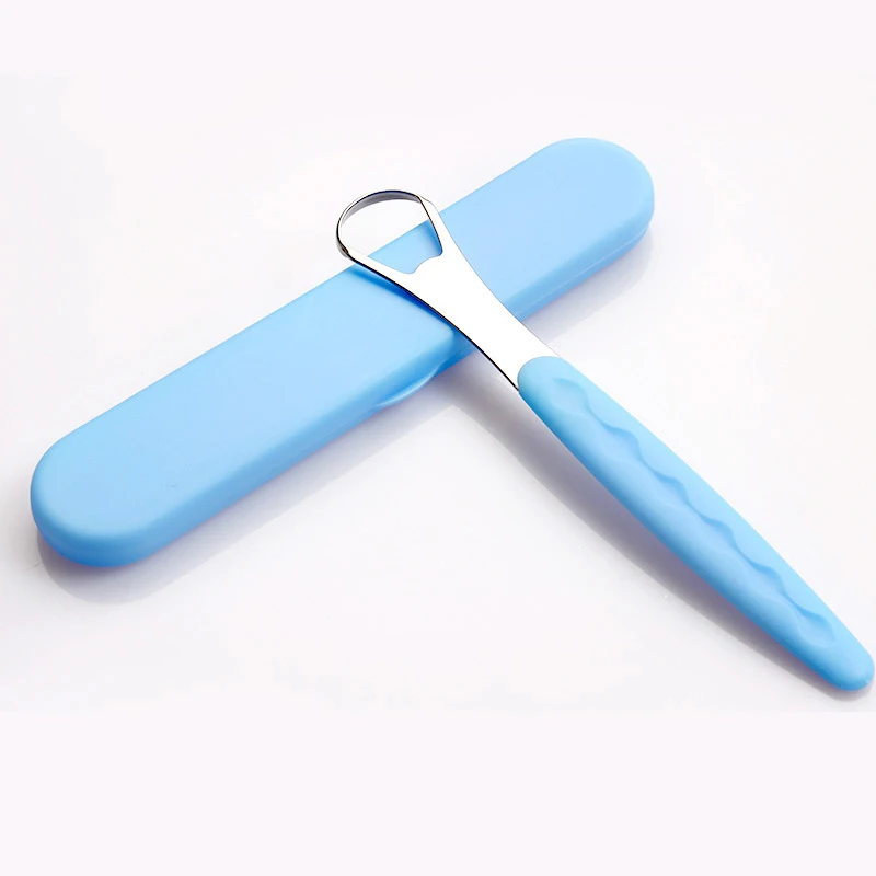 Чистый медный скребок для языка высококачественное средство ухода за полостью рта очиститель аюрведический зубами