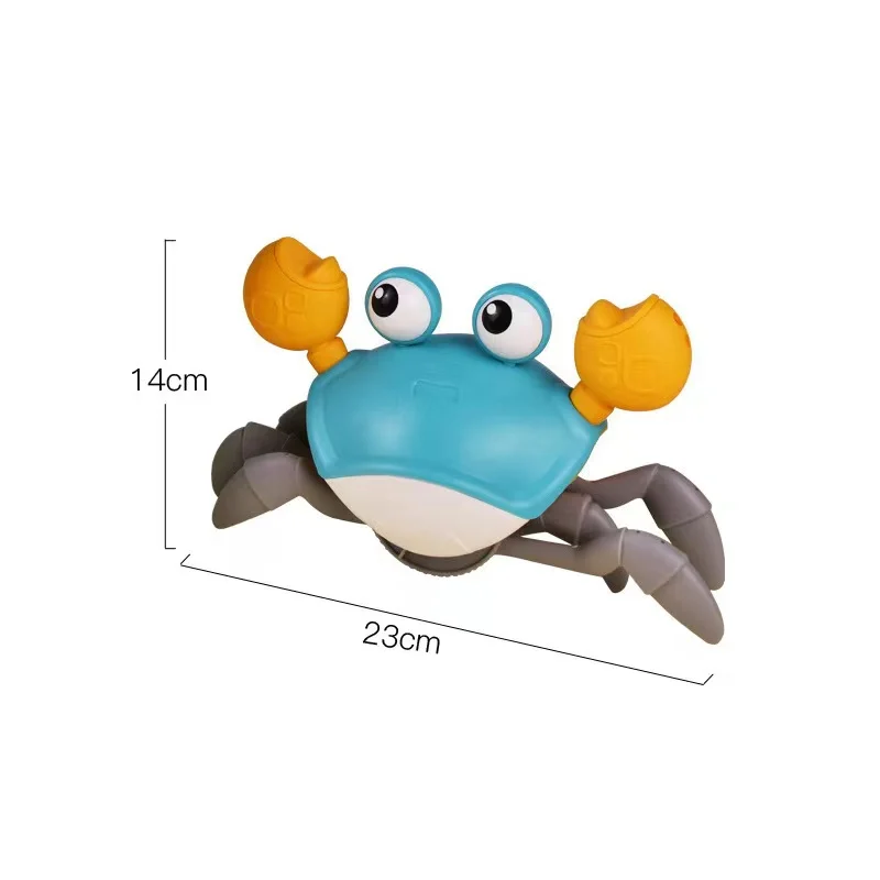 Funny Designs Children Play Cute Funny Automatic Induction Electric Crab Toys For Gifts