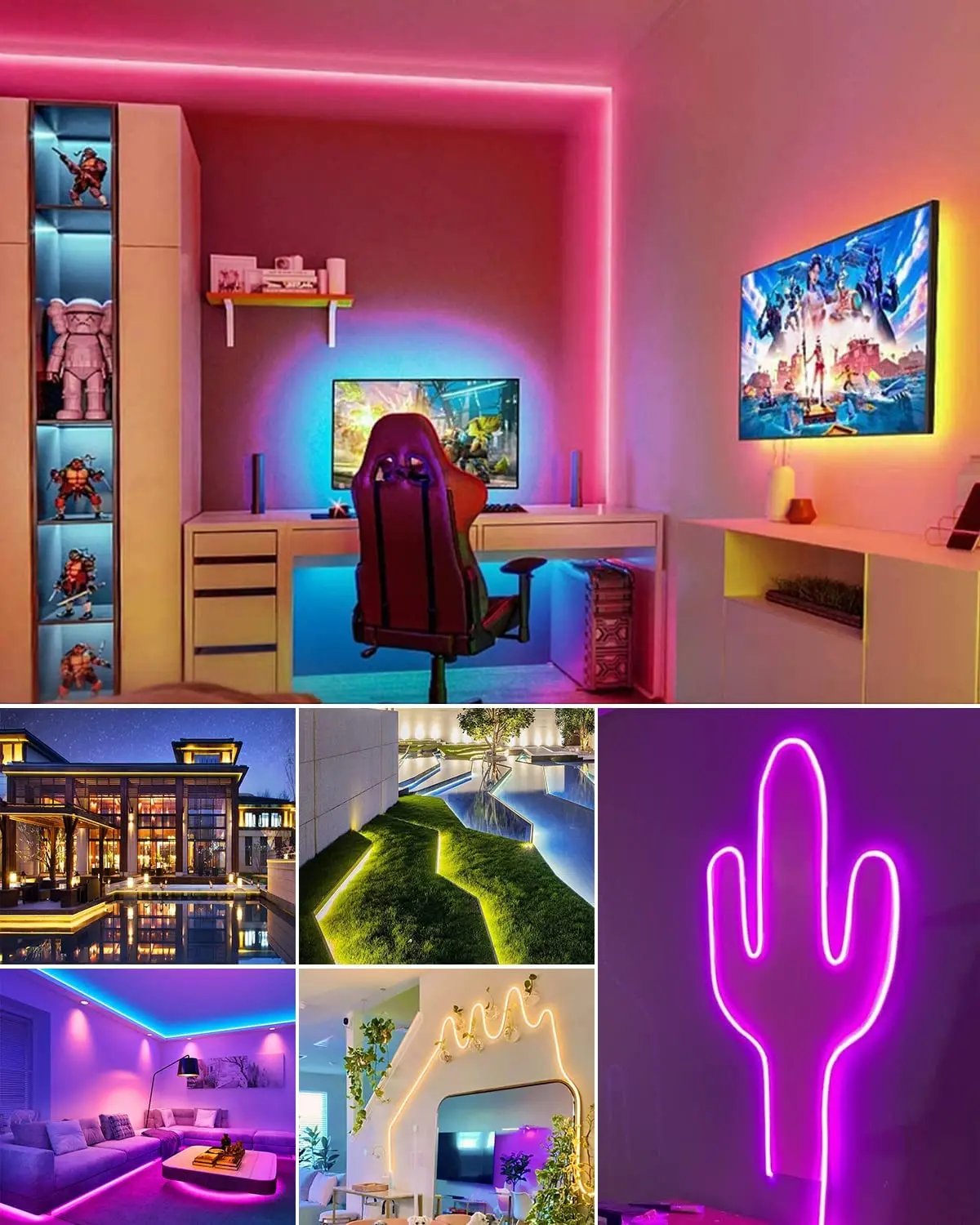 Waterproof PVC neon flex DMX RGB SMD5050 60leds/M 14*26mm architectural decoration LED neon strip light