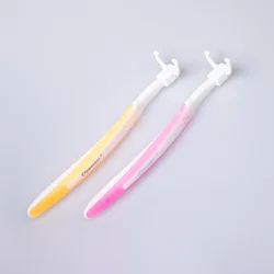 OEM Brand long handle dental floss toothpick  Y shape holder dental flosser pick dental floss holder with refillable heads