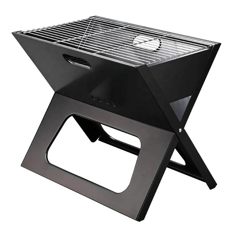 Portable foldable bbq camping grill charcoal bbq grills outdoor
