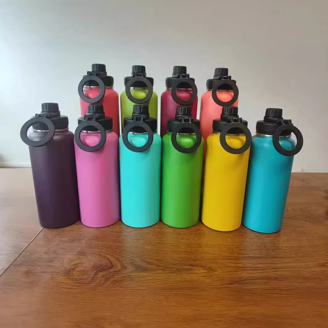 2024 New Trend Magnetic Magsafe Water Bottle with Phone Mount Stand Insulated Cup with Mobile Phone Holder Magnetic Lid