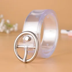 Модные прозрачные пластиковые детские ремни для мальчиков и девочек, детский ремень на талию, регулируемый пояс для брюк, джинсов, штанов Z30