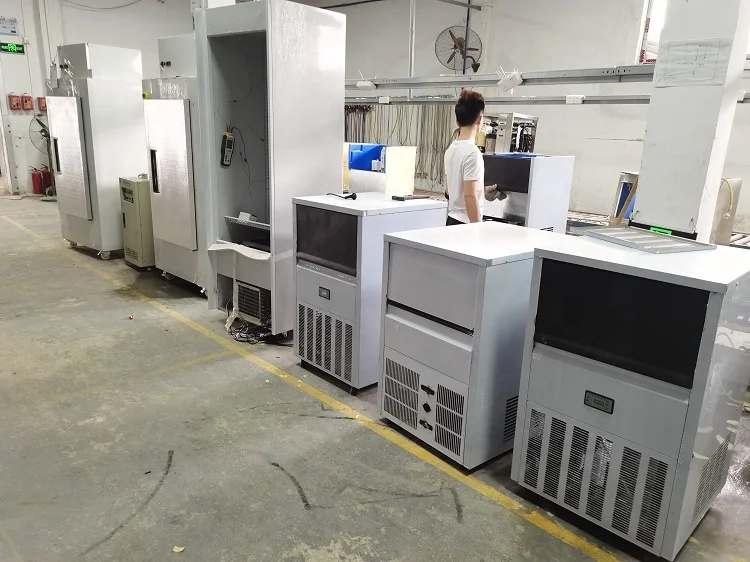 Efficiency Particles Ice Maker Easy Operation Granular Ice Machine 75kg for Home Commercial