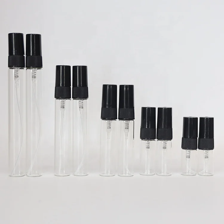  free samples3ml 5ml 7ml 10ml clear or amber glass bottle with dropper