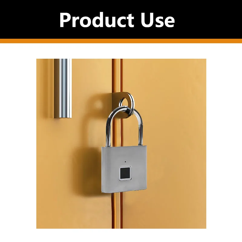 Brand New Padlock. Fingerprint Lock Smart Padlock In Good With Great Price